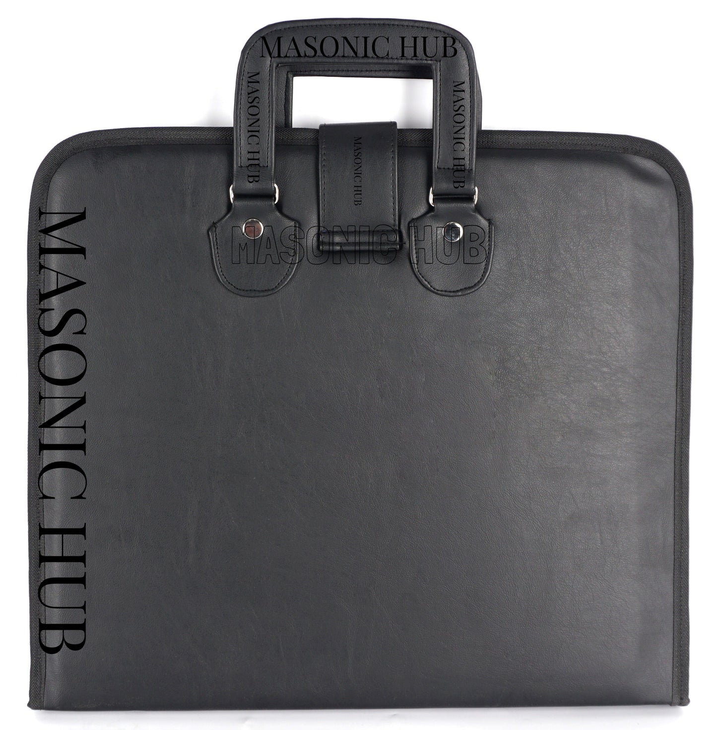 Customizable Hand-Embroidered Past Master Masonic Apron Case - Texas Regulation