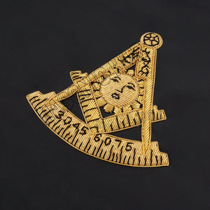 Masonic Hand Embroidered Customize Past Master Masonic Apron Case with Handle Masonic Hub