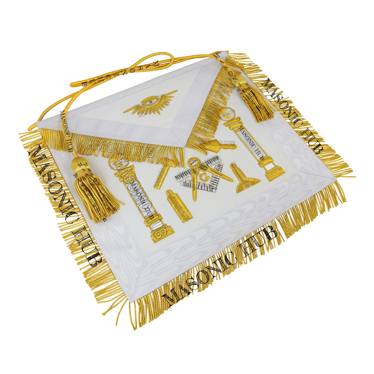 Masonic Master Mason Working Tools Apron