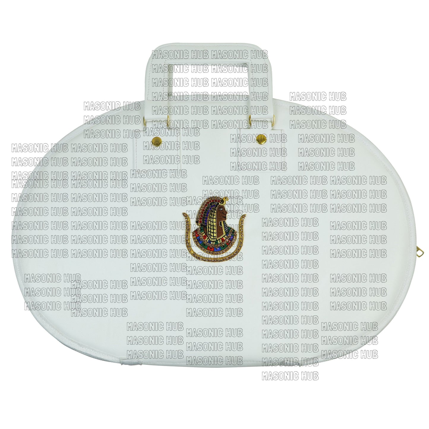 Masonic Daughters OF ISIS Chain Collar Case Customize - Hand Made Logo
