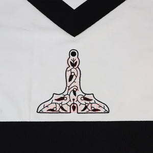 Handmade Masonic Funeral Apron – Lambskin & Silk Embroidery – Blue Lodge Officer Masonic Hub