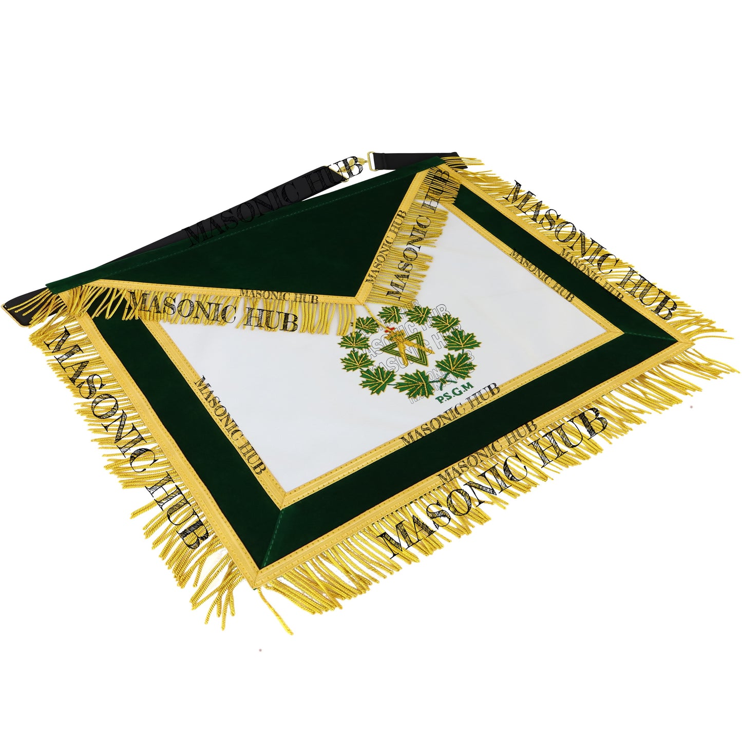 Hand-Embroidered Past Sovereign Grand Master Apron - Allied Masonic Degrees