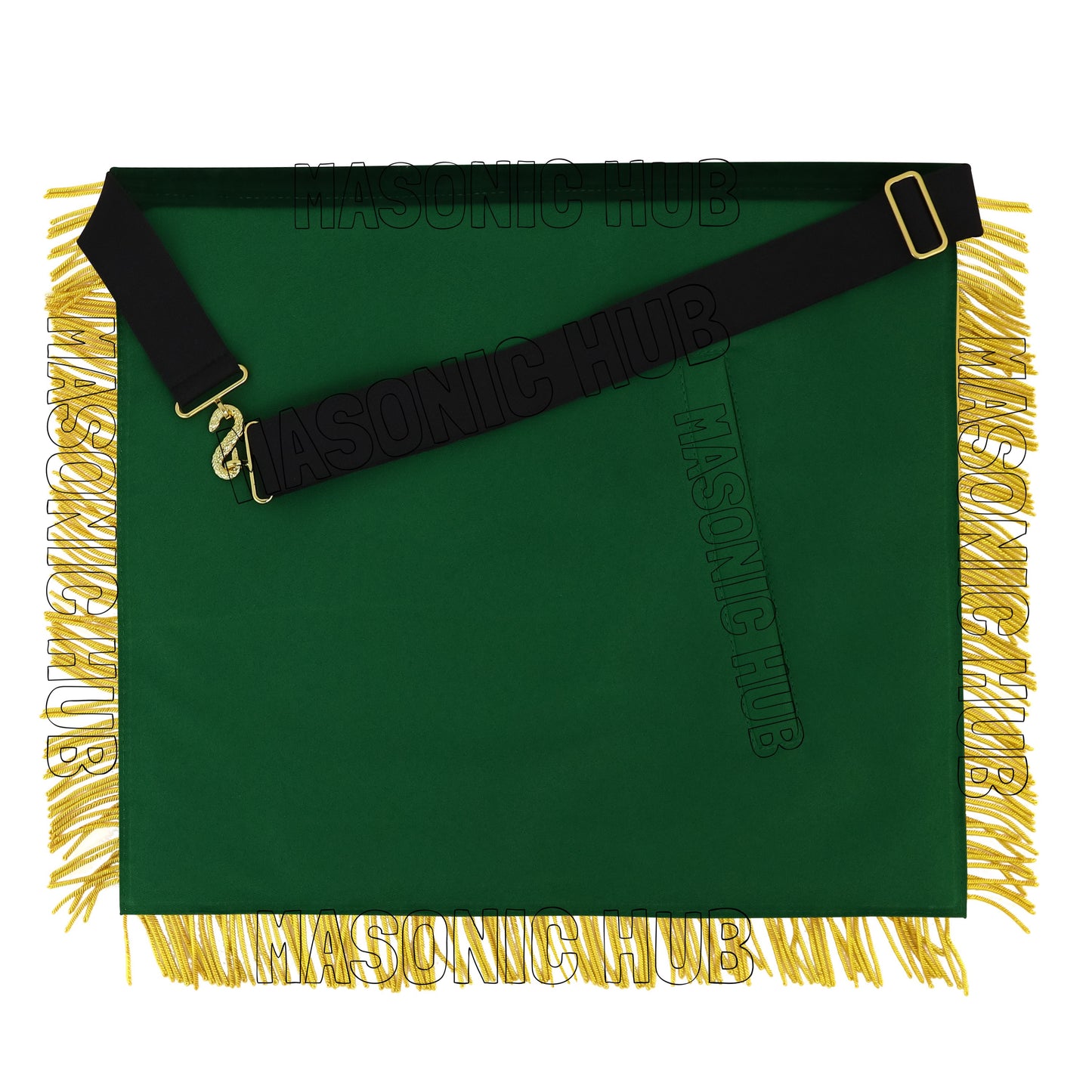 Hand-Embroidered Past Sovereign Grand Master Apron - Allied Masonic Degrees