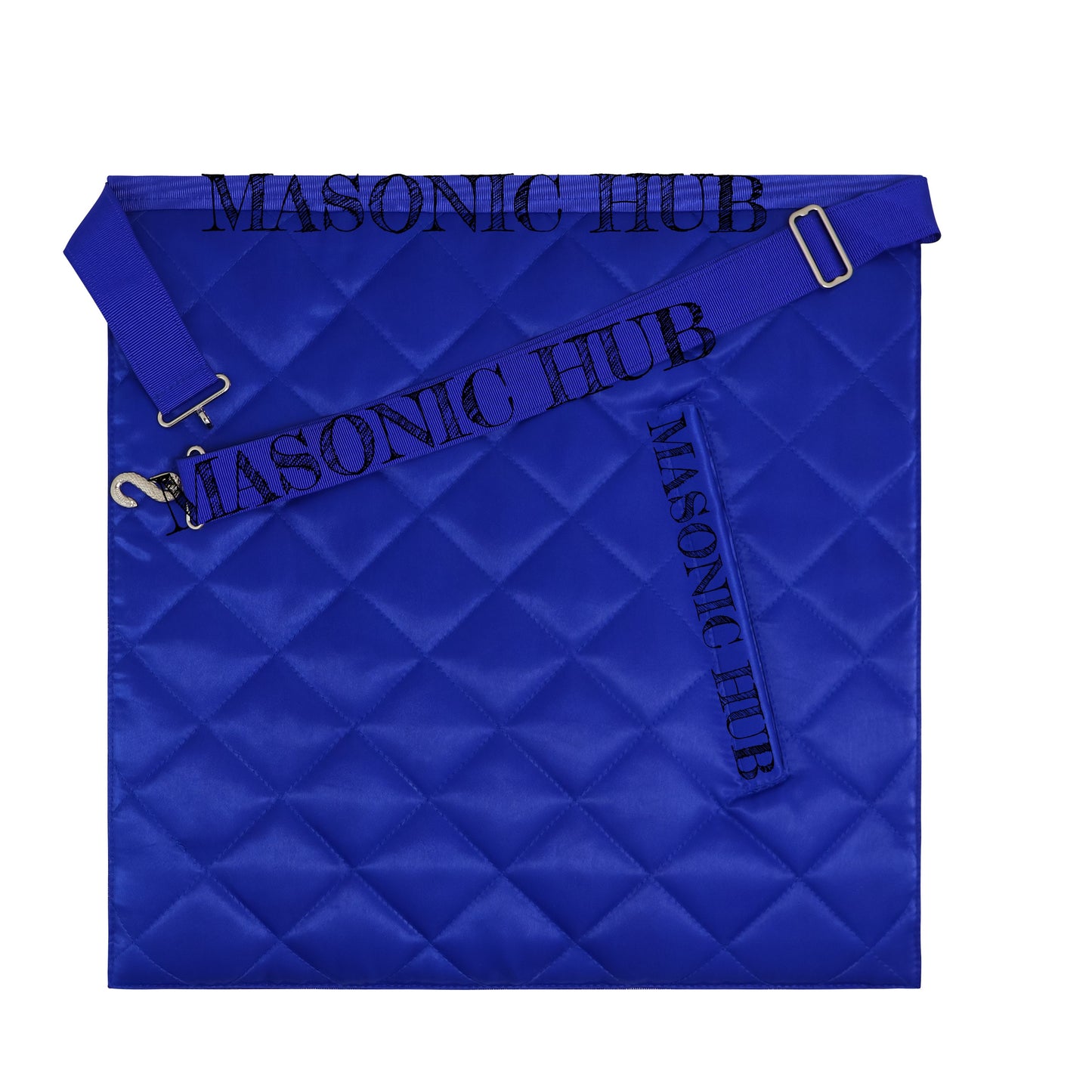 Masonic Texas Worshipful Master Apron – Lambskin Leather, Hand-Embroidered