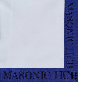 Masonic Texas Regulation Jr. Steward Officer Apron with Eye Emblem - Handcrafted My Store
