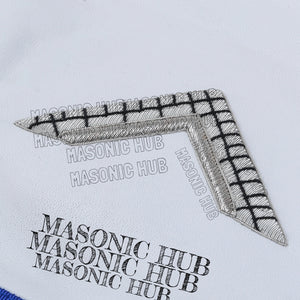 Masonic Texas Regulation Worshipful Master Officer Apron with Eye - Handcrafted My Store