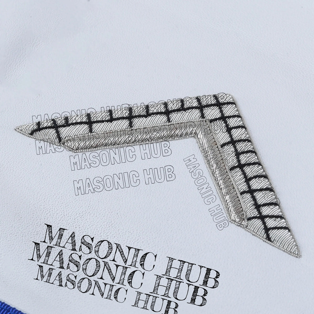Masonic Texas Regulation Worshipful Master Officer Apron with Eye - Handcrafted My Store