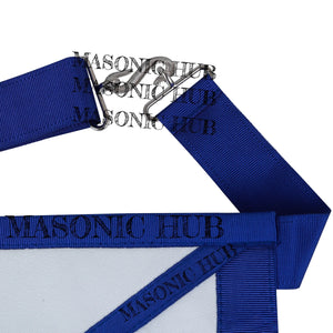 Masonic Texas Regulation Marshal Officer Apron with Eye - Handcrafted My Store