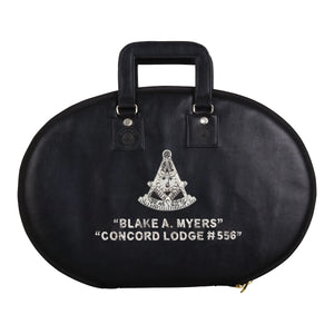 Masonic Hand Embroidered Past Master Chain Collar Case with - Chain Collar Jewel Masonic Hub