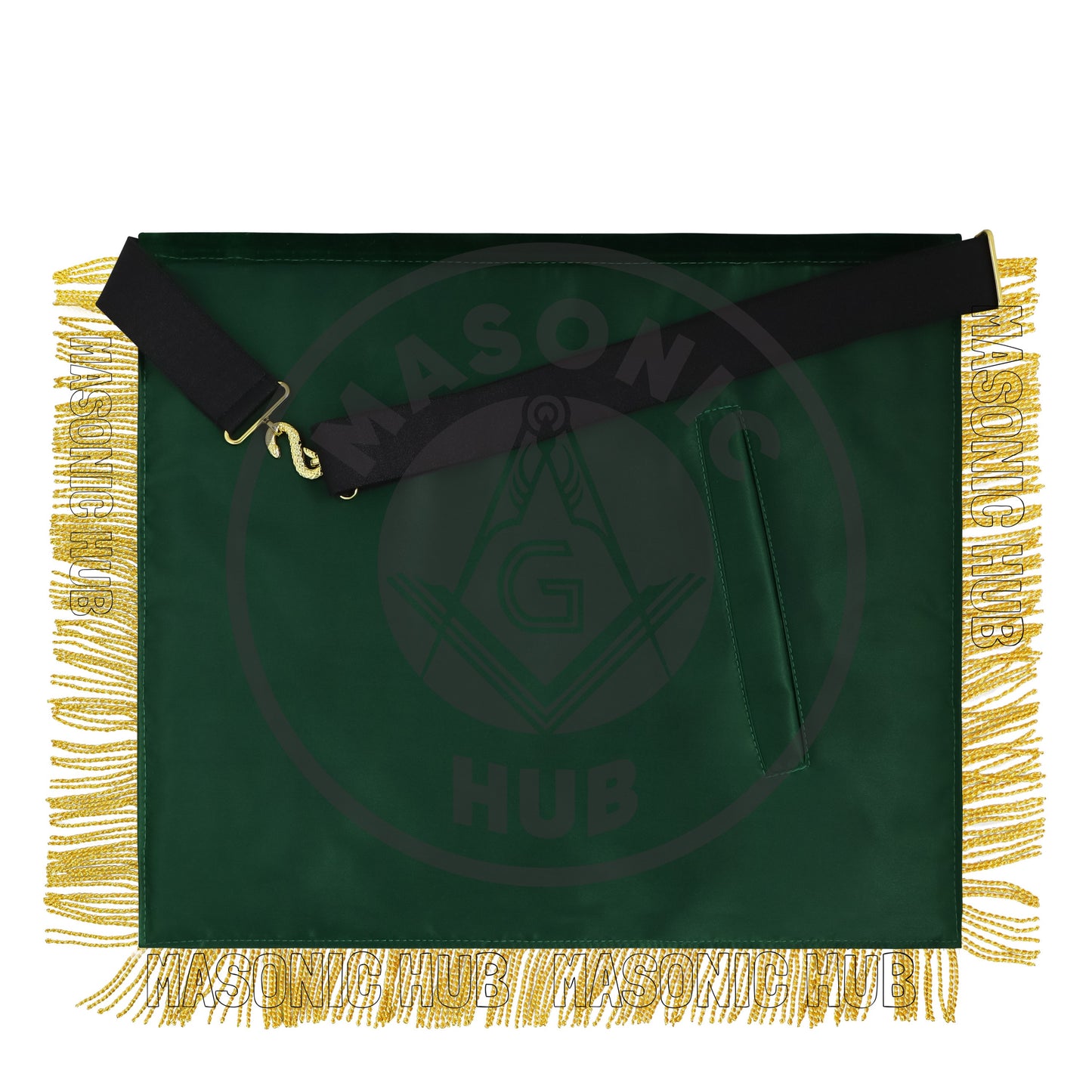 Allied Masonic Degree AMD Past Sovereign Master Apron Hand Embroidered Lambskin