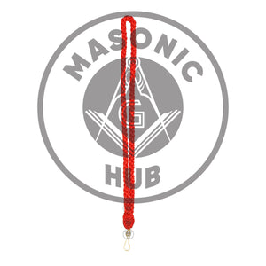 Masonic Mason neck Red Cord With Past High Priest Jewel - Royal Arch Masonic Hub