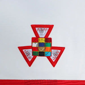 Masonic Royal Arch Past High Priest Apron – Texas Regulation, Genuine Lambskin Masonic Hub