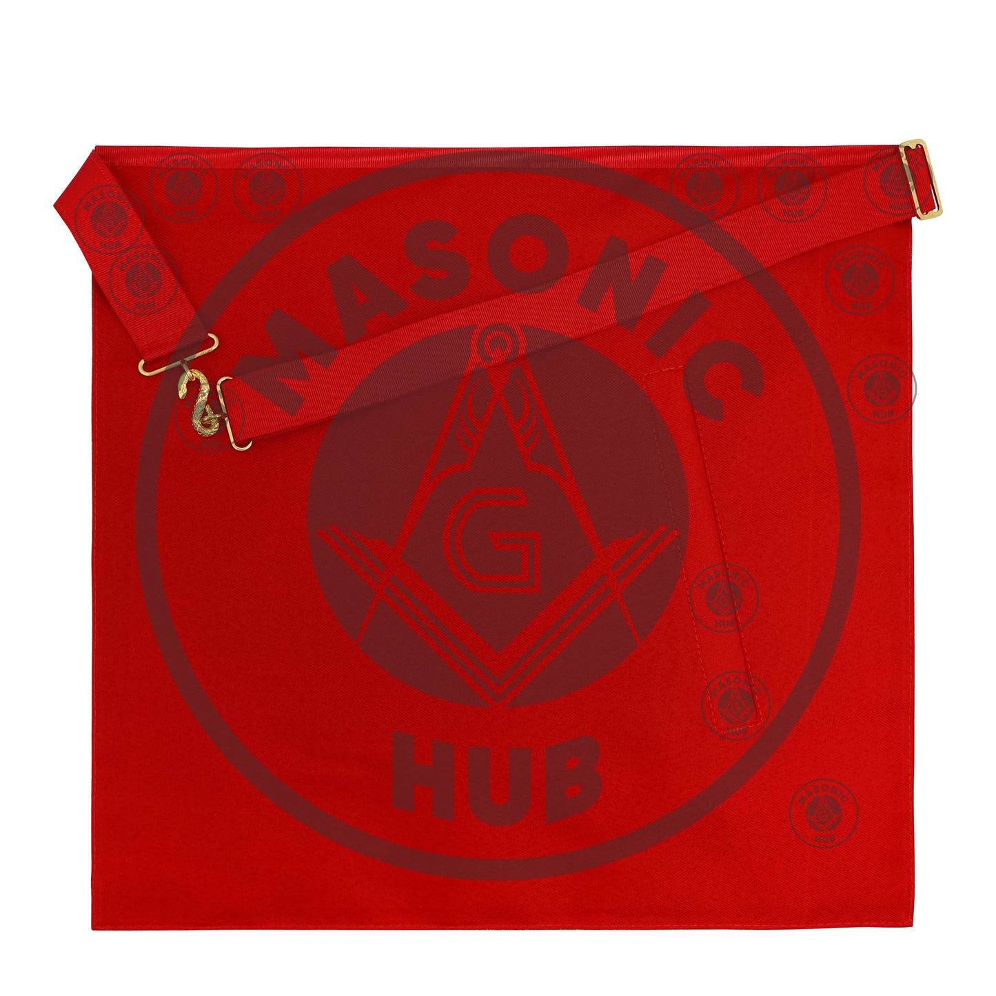 Masonic Royal Arch Past High Priest Apron – Texas Regulation, Genuine Lambskin