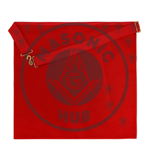 Masonic Royal Arch Past High Priest Apron – Texas Regulation, Genuine Lambskin Masonic Hub
