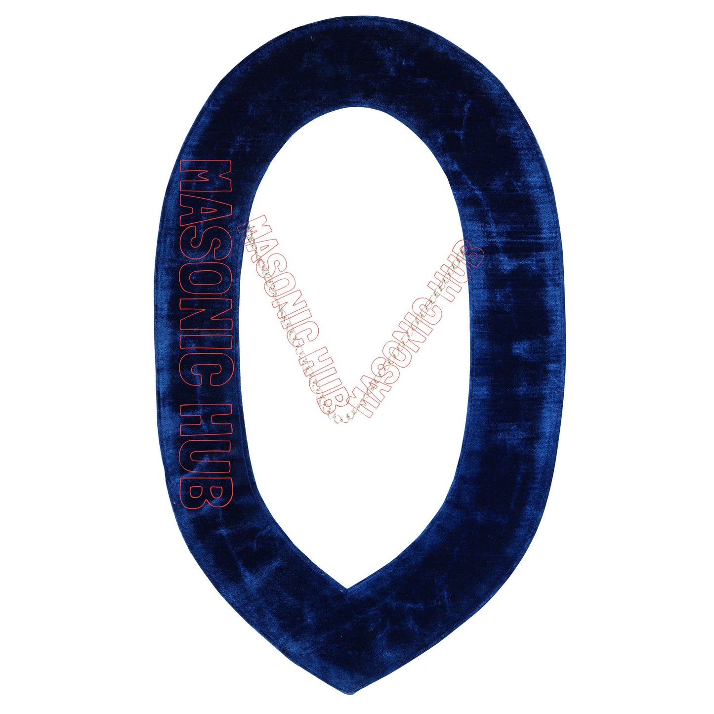 Masonic Blue Lodge Working Tools Masonic Chain Collar with Rhinestones