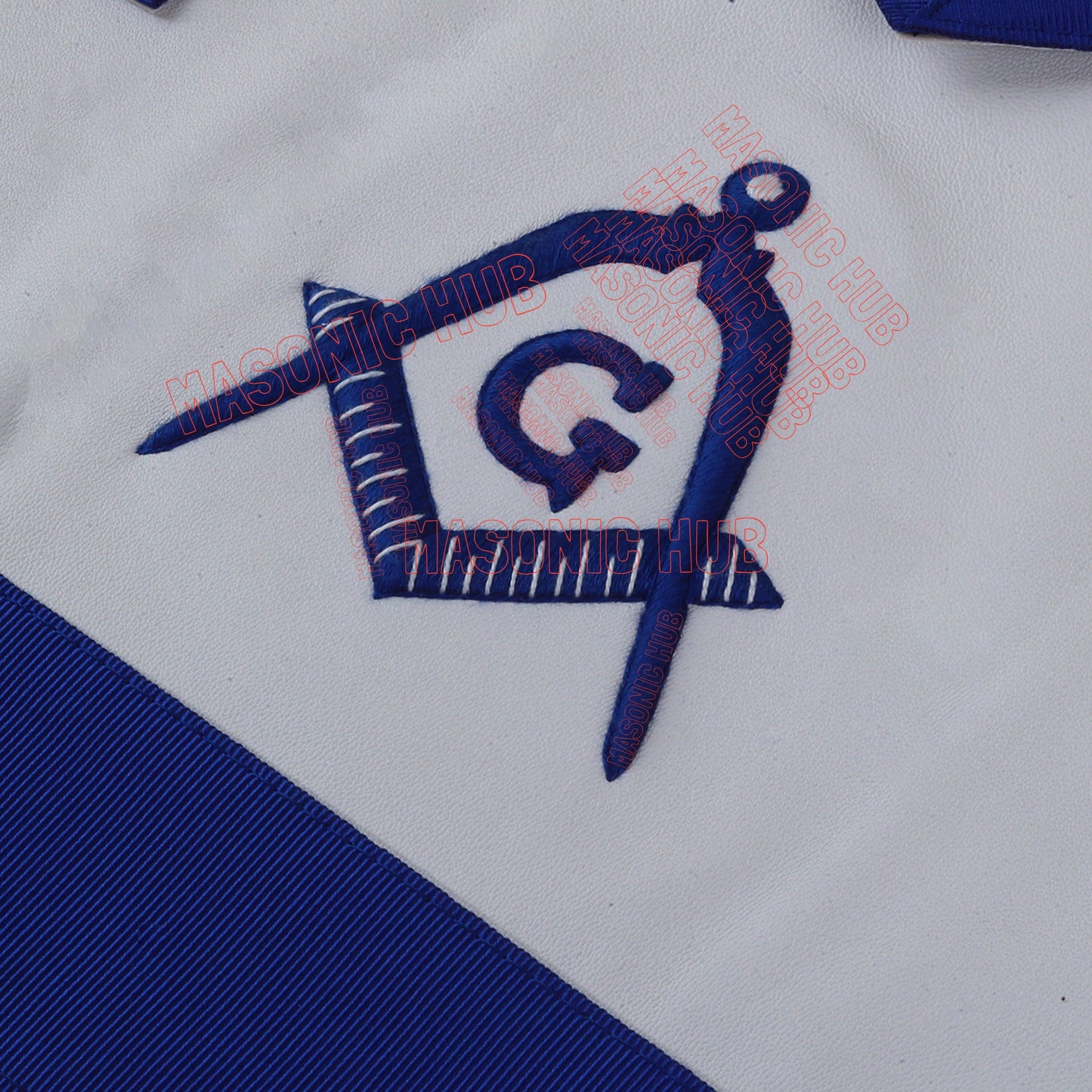 Masonic Regalia Master Mason Lambskin Apron with All-Seeing Eye Emblem