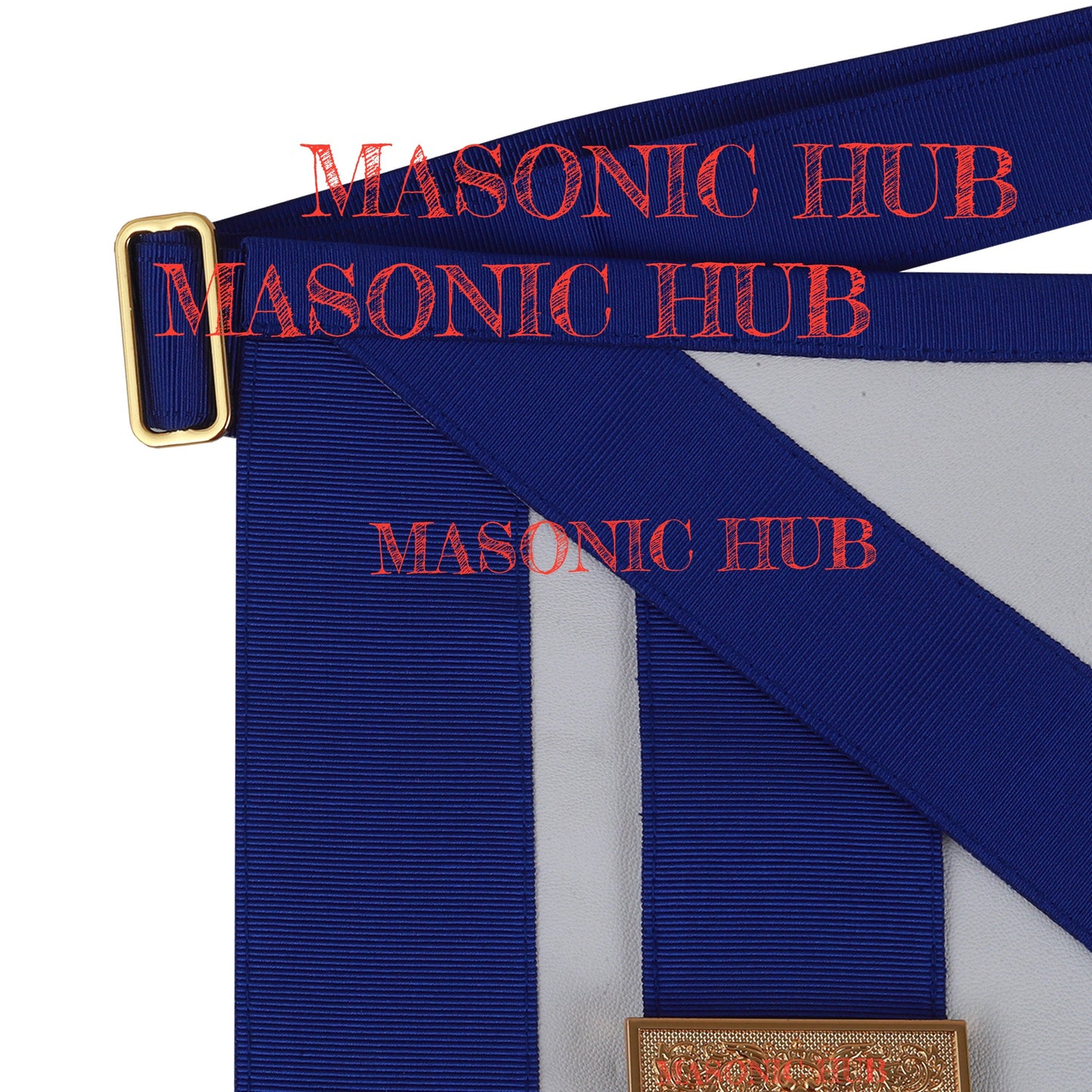 Masonic Regalia Master Mason Lambskin Apron with All-Seeing Eye Emblem