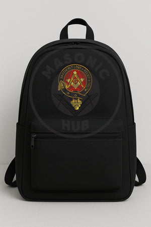 Handmade Masonic Brotherly Love Bullion Embroidered Badge – Sew-On or Glue On Masonic Hub