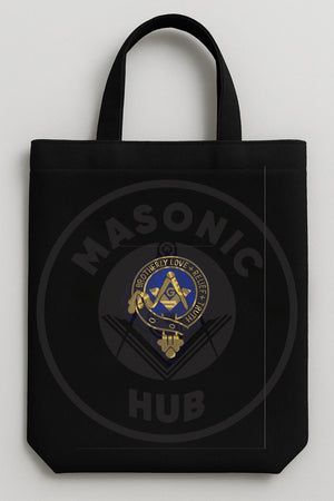 Handmade Masonic Brotherly Love Bullion Embroidered Badge – Sew-On or Glue On Masonic Hub