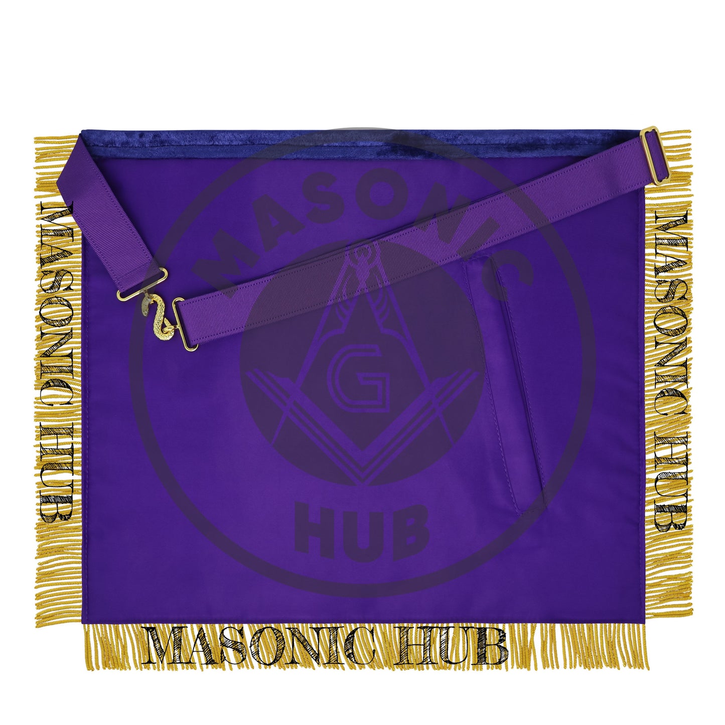 Masonic Grand Lodge Worshipful Master Regalia Set – Hand Made Lambskin Apron