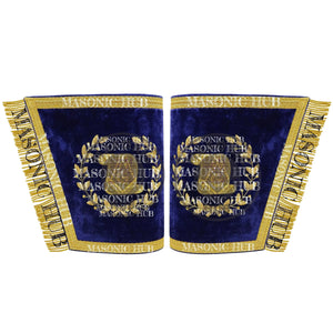 Masonic Grand Lodge Orator Regalia Set – Hand Embroidered Lambskin Apron Masonic Hub