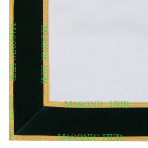 Allied Masonic Degrees (AMD) Past Sovereign Master Lambskin Apron - Handcrafted My Store