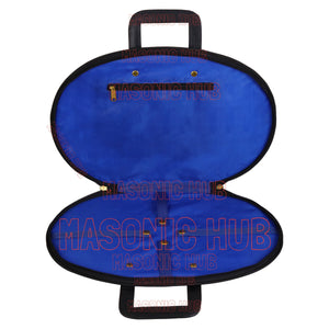 Masonic Hand Embroidered Past Master Chain Collar Case with - Chain Collar Jewel Masonic Hub