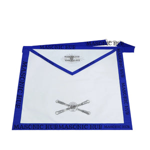 Masonic Texas Regulation Marshal Officer Apron with Eye - Handcrafted My Store