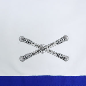 Masonic Texas Regulation Marshal Officer Apron with Eye - Handcrafted My Store
