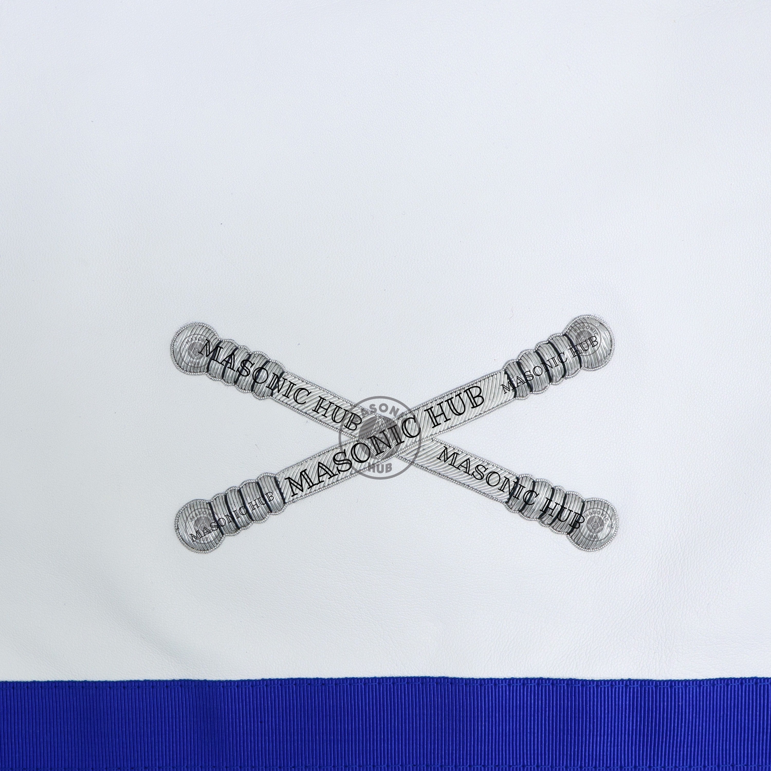 Masonic Texas Regulation Marshal Officer Apron with Eye - Handcrafted My Store