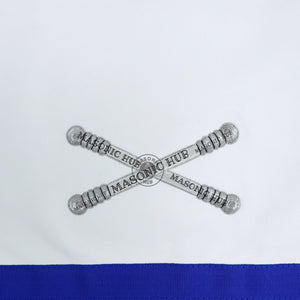 Masonic Texas Regulation Marshal Officer Apron with Eye - Handcrafted My Store