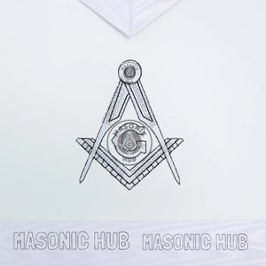 Masonic Regalia Aprons Master Mason Apron Blue Lodge With Embroidery 14"x16" Masonic Hub