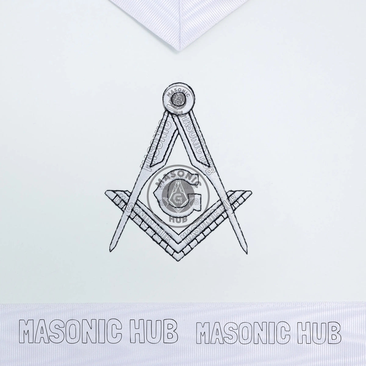 Masonic Regalia Aprons Master Mason Apron Blue Lodge With Embroidery 14"x16" Masonic Hub
