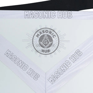 Masonic Regalia Aprons Master Mason Apron Blue Lodge With Embroidery 14"x16" Masonic Hub