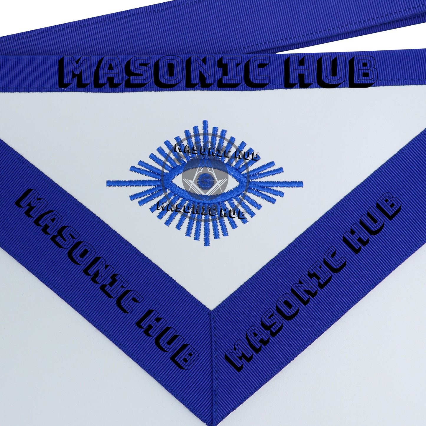 Masonic Regalia Aprons Master Mason Apron Blue Lodge With Embroidery 14"x16"