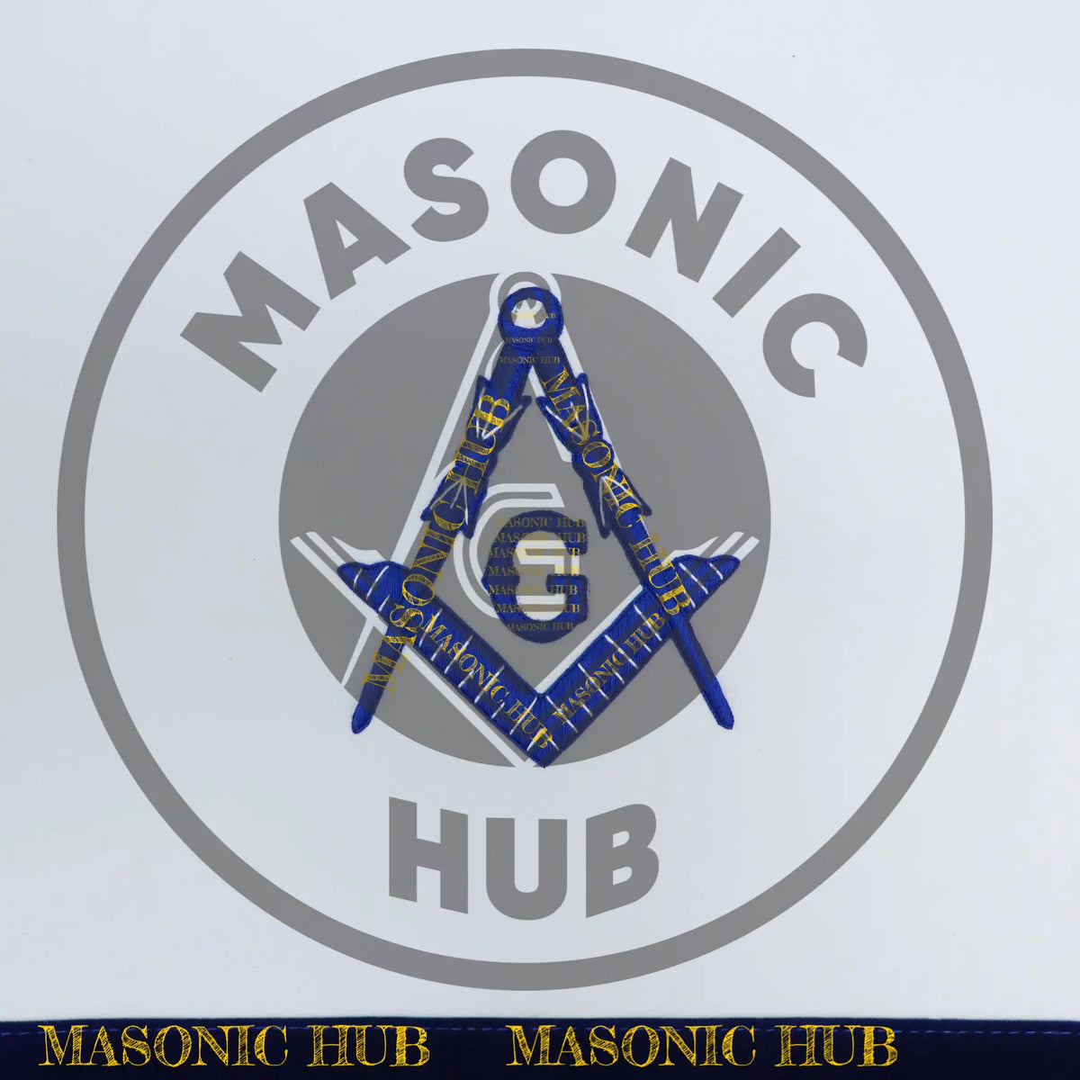Texas Regulation Masonic Officer Apron Set – Blue Lodge Regalia (11 Pieces) Masonic Hub