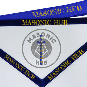 Texas Regulation Masonic Officer Apron Set – Blue Lodge Regalia (11 Pieces) Masonic Hub