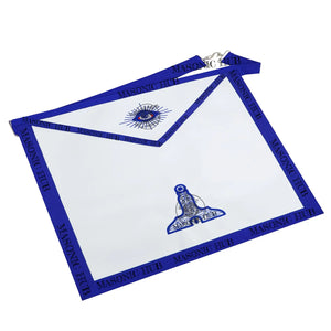 Masonic Senior Warden all seeing eye Apron Texas Regulation Blue Lodge Officer Masonic Hub