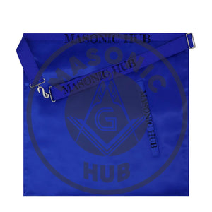 Texas Regulation Masonic Officer Apron Set – Blue Lodge Regalia (11 Pieces) Masonic Hub