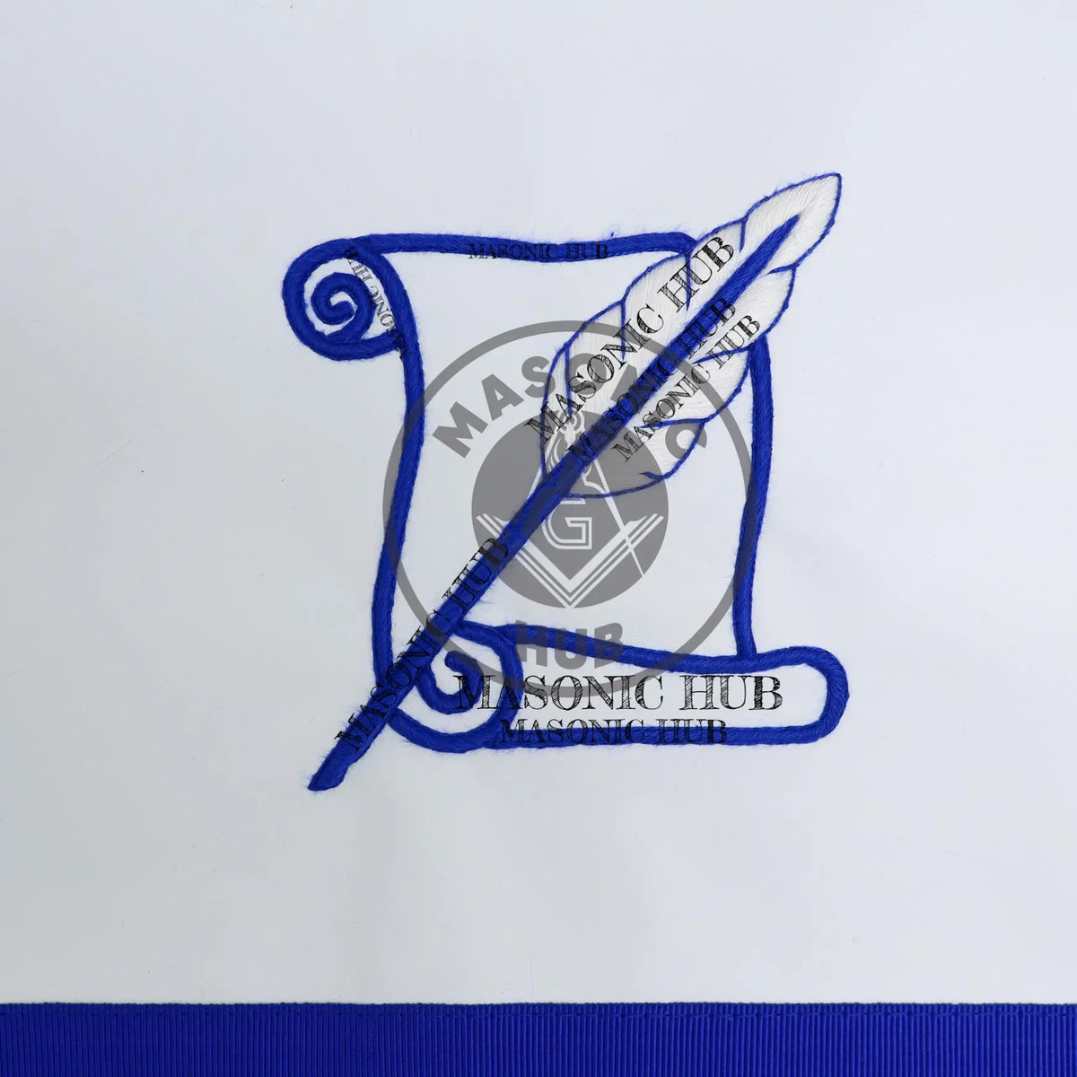 Masonic Historian all seeing eye Apron Texas Regulation Blue Lodge Officer Masonic Hub