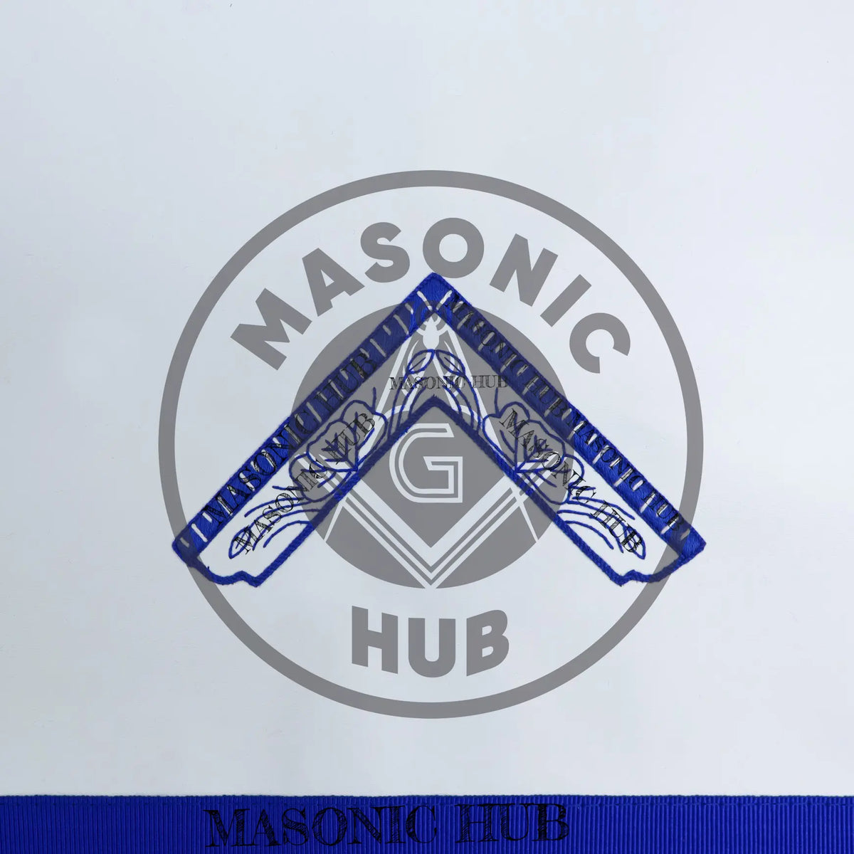 Masonic Worshipful Master All-Seeing Eye Lambskin Apron – Texas Regulation Blue Lodge Officer Masonic Hub
