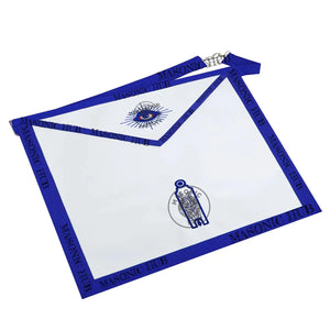 Masonic Junior Warden all seeing eye Apron Texas Regulation Blue Lodge Officer Masonic Hub