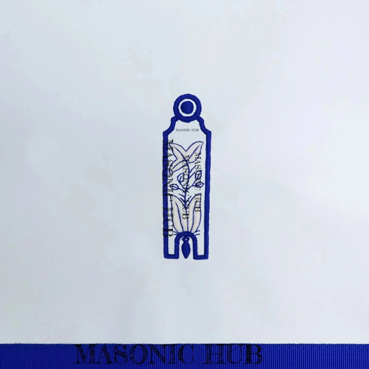 Masonic Junior Warden all seeing eye Apron Texas Regulation Blue Lodge Officer Masonic Hub