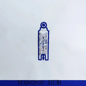 Masonic Junior Warden all seeing eye Apron Texas Regulation Blue Lodge Officer Masonic Hub