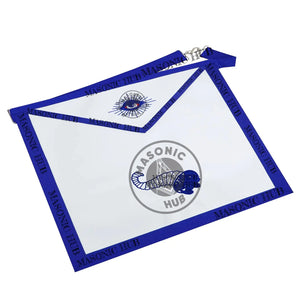 Masonic Junior Steward all seeing eye Apron Texas Regulation Blue Lodge Officer Masonic Hub
