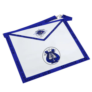 Masonic Musician all seeing eye Apron Texas Regulation Blue Lodge Officer Masonic Hub