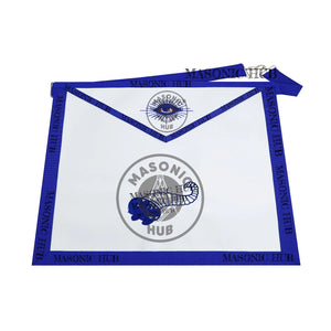 Masonic Senior Steward all seeing eye Apron Texas Regulation Blue Lodge Officer Masonic Hub