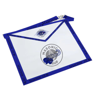 Masonic Senior Steward all seeing eye Apron Texas Regulation Blue Lodge Officer Masonic Hub