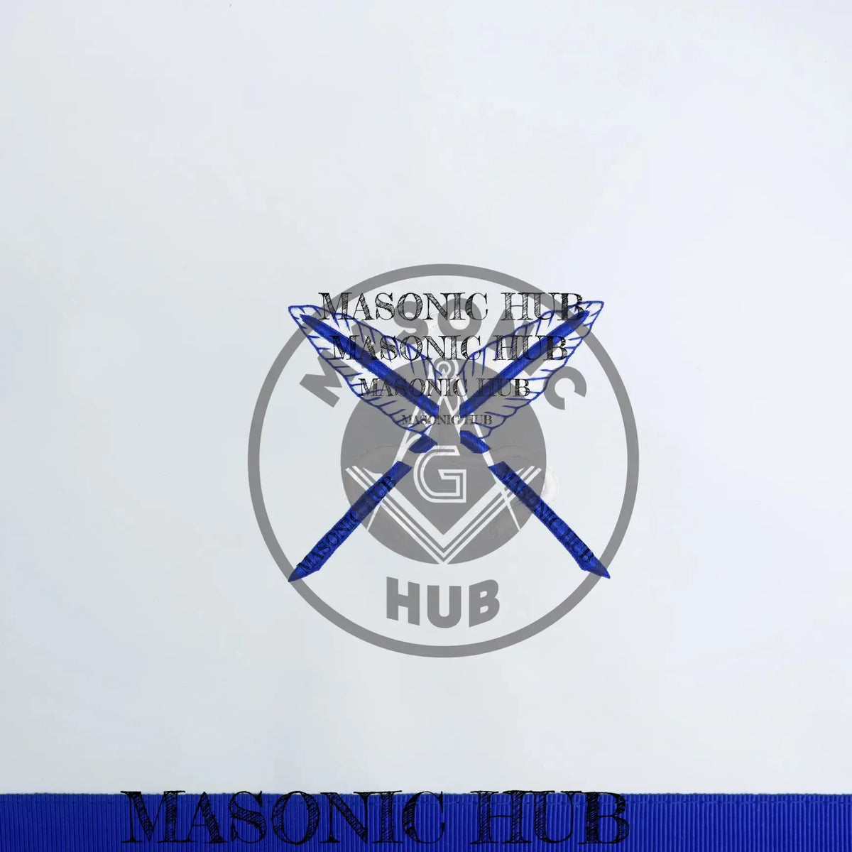 Masonic Secretary all seeing eye Apron Texas Regulation Blue Lodge Officer Masonic Hub