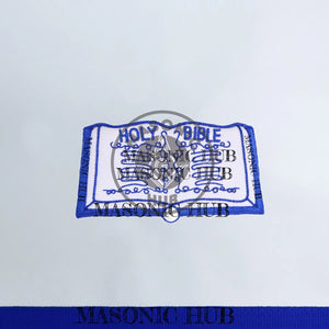 Texas Regulation Masonic Officer Apron Set – Blue Lodge Regalia (11 Pieces) Silk Threads Embroidered Masonic Hub